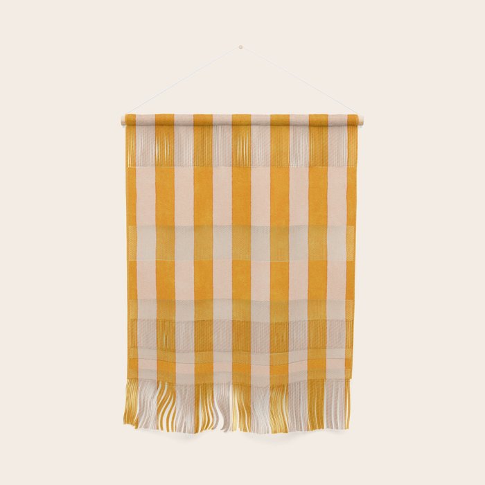 STRIPES 001 J - Honey Wall Hanging Gallery Image 1