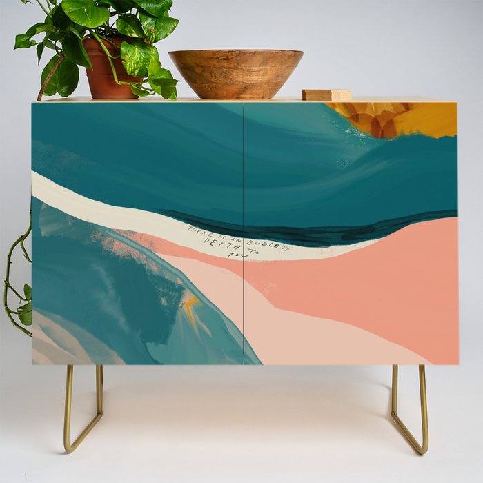 "There Is An Endless Depth To You."  Credenza Gallery Image 1