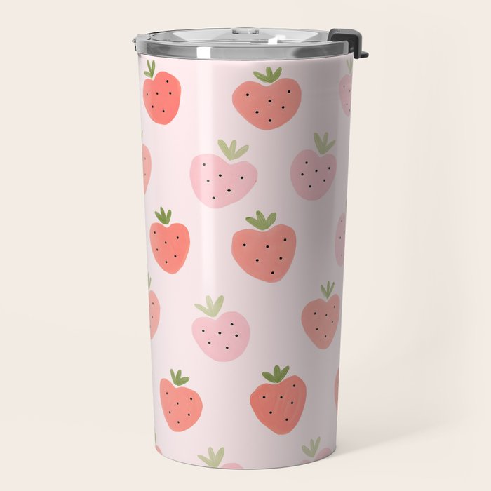 Strawberry Sweet Delights Travel Mug Gallery Image 2