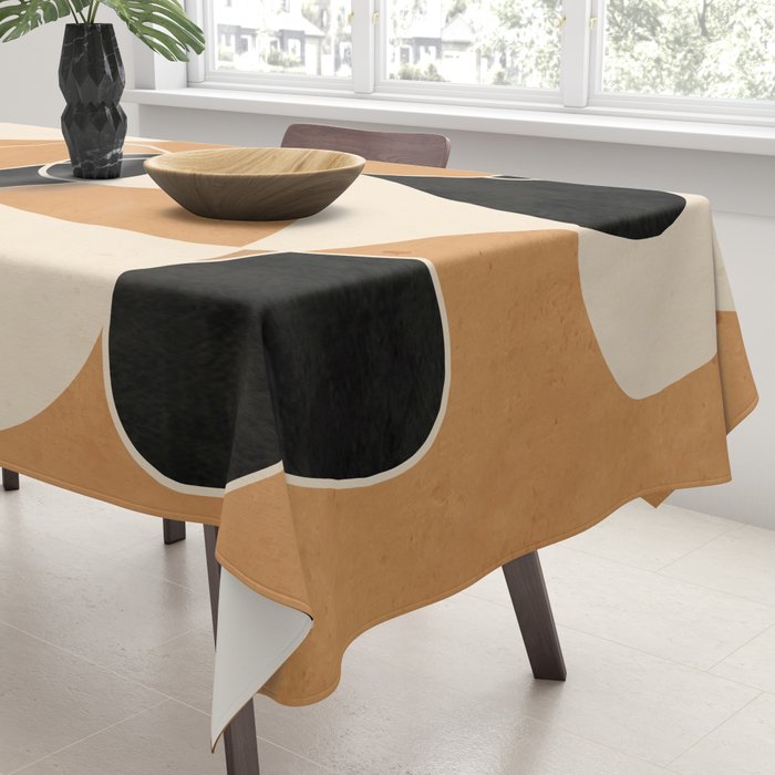 Modern Abstract Minimal Art 21 Tablecloth Gallery Image 3