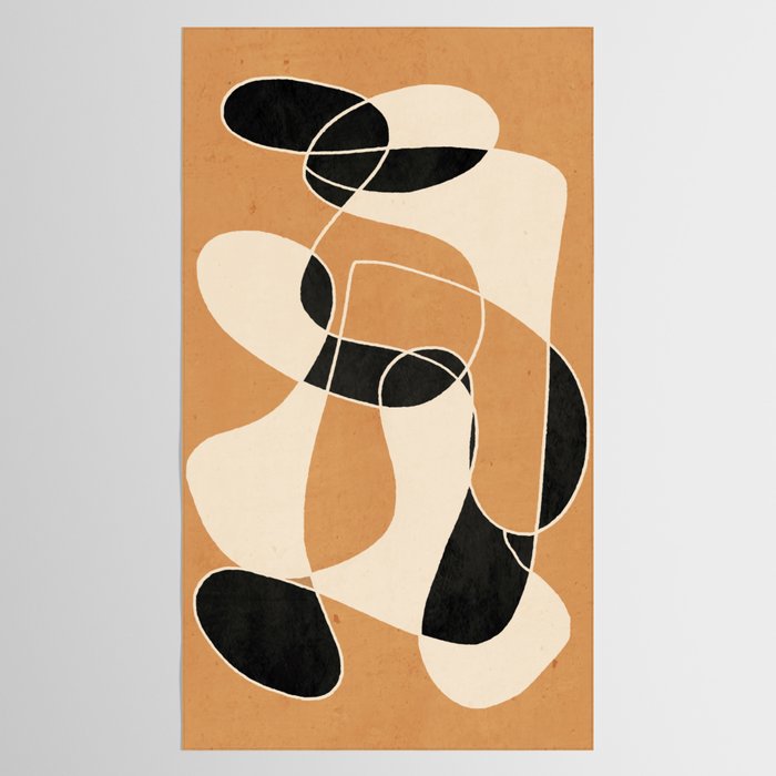 Modern Abstract Minimal Art 21 Tablecloth Gallery Image 2