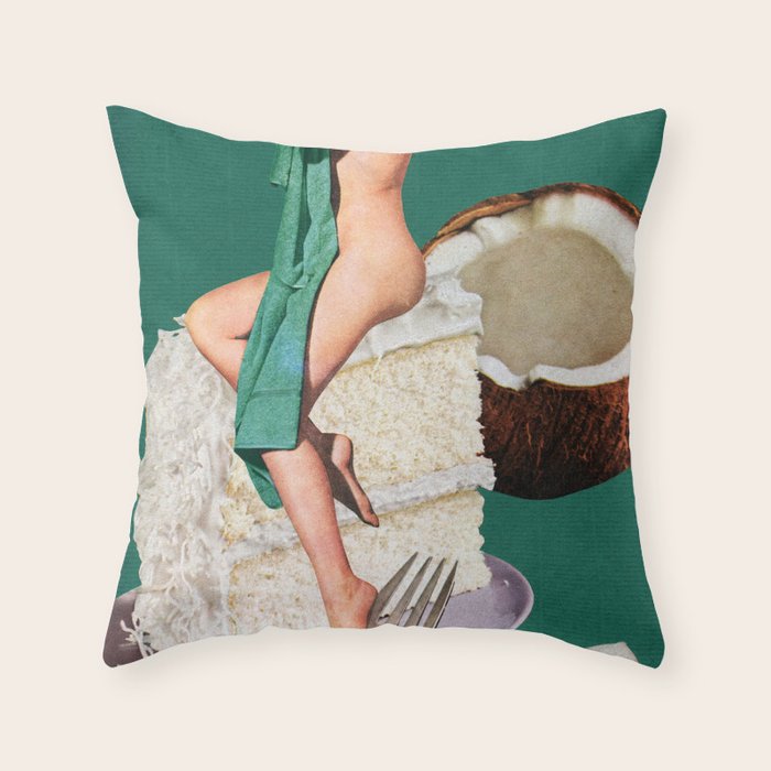 Vanilla Throw Pillow Gallery Image 6