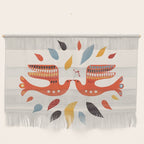 A Pair Of Festive Birds Wall Hanging Gallery Image 1