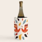 A Pair Of Festive Birds Wine Chiller Gallery Image 1