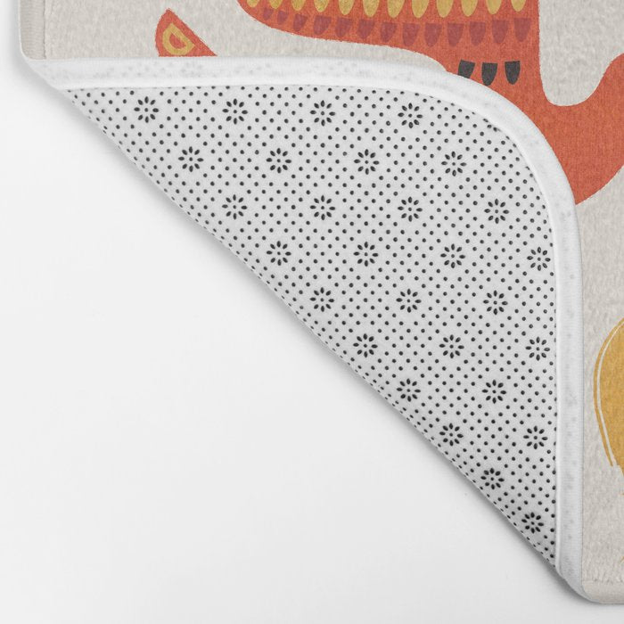 A Pair Of Festive Birds Bath Mat Gallery Image 2