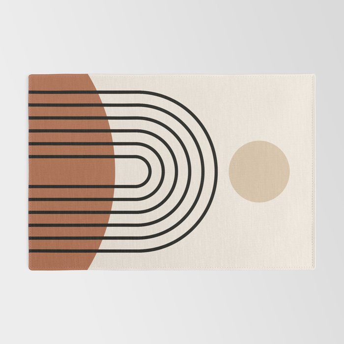 Abstraction_SUN_LINE_BOHEMIAN_LANDSCAPE_POP_ART_1129B Rug Gallery Image 2