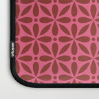Retro Floral Geometric Pattern Laptop Sleeve Gallery Image 3