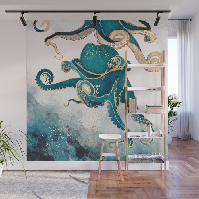Underwater Dream V Wall Mural Gallery Image 1