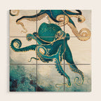 Underwater Dream V Wood Wall Art Gallery Image 1