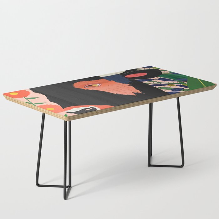 Floral Bison Coffee Table Gallery Image 1