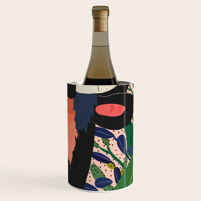 Floral Bison Wine Chiller Gallery Image 3