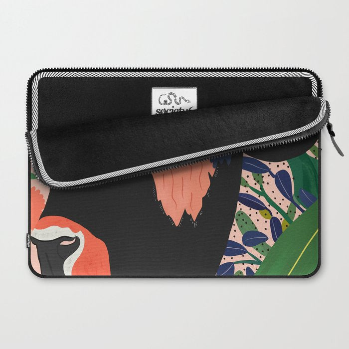 Floral Bison Laptop Sleeve Gallery Image 2