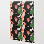 Floral Bison Wallpaper Gallery Image 2