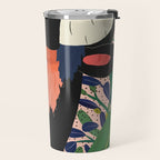 Floral Bison Travel Mug Gallery Image 2