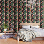Floral Bison Wallpaper Gallery Image 3