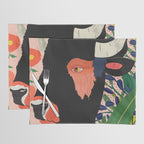 Floral Bison Placemat Gallery Image 1