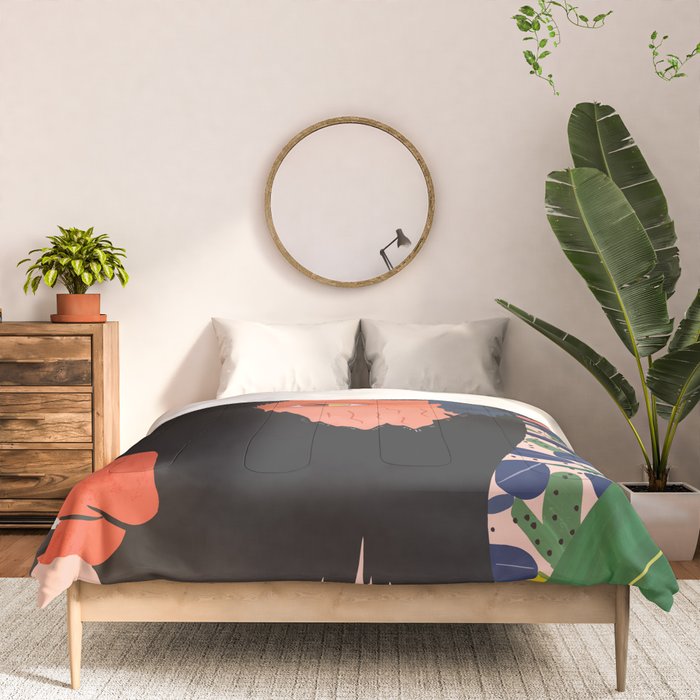 Floral Bison Comforter Gallery Image 3