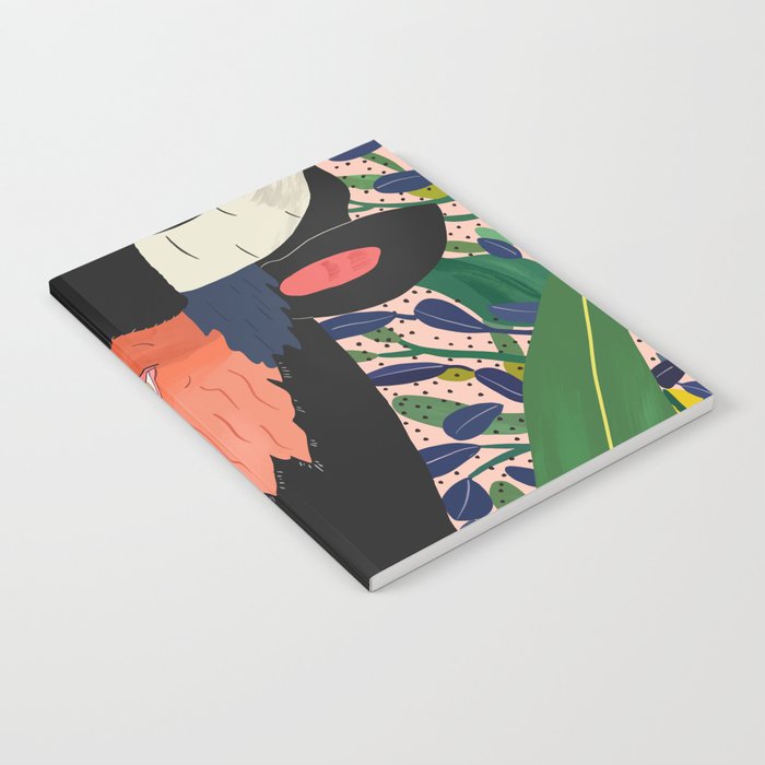 Floral Bison Notebook Gallery Image 2