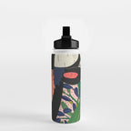 Floral Bison Water Bottle Gallery Image 2