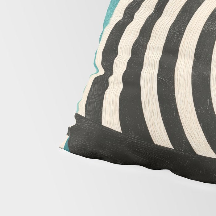 Retro Geometric Shapes 2 Pillow Sham Gallery Image 4