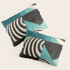 Retro Geometric Shapes 2 Pillow Sham Gallery Image 3