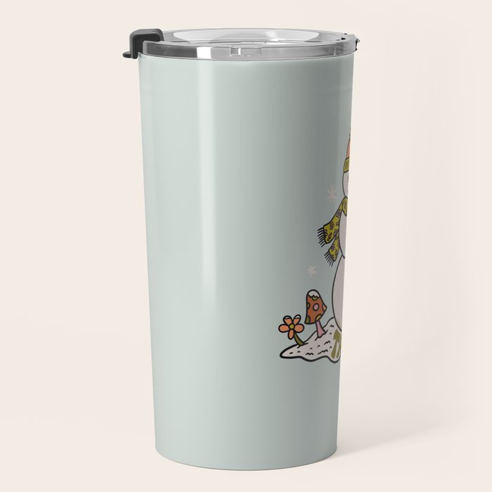 Taurus Snowman Travel Mug Gallery Image 3