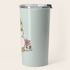 Taurus Snowman Travel Mug Gallery Image 2
