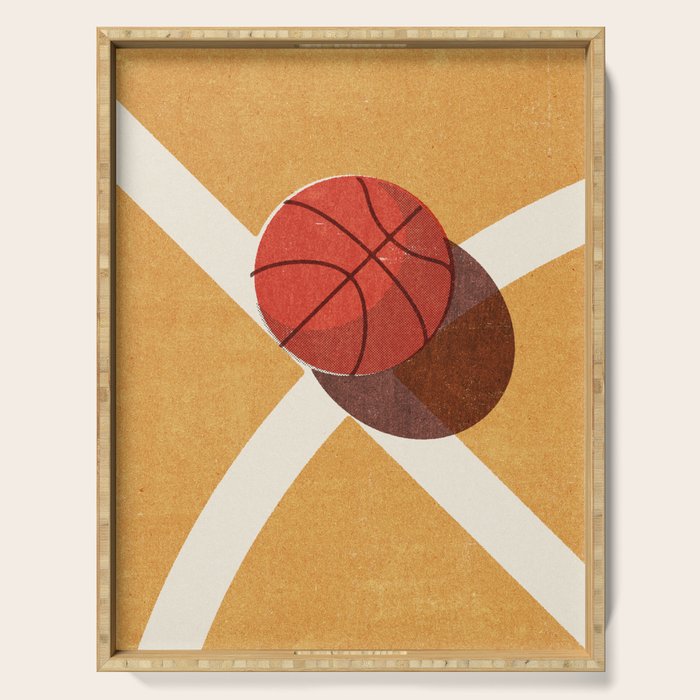 BALLS / Basketball (Indoor) Serving Tray Gallery Image 1