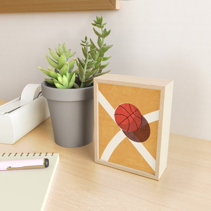 BALLS / Basketball (Indoor) Mini Art Print Gallery Image 2
