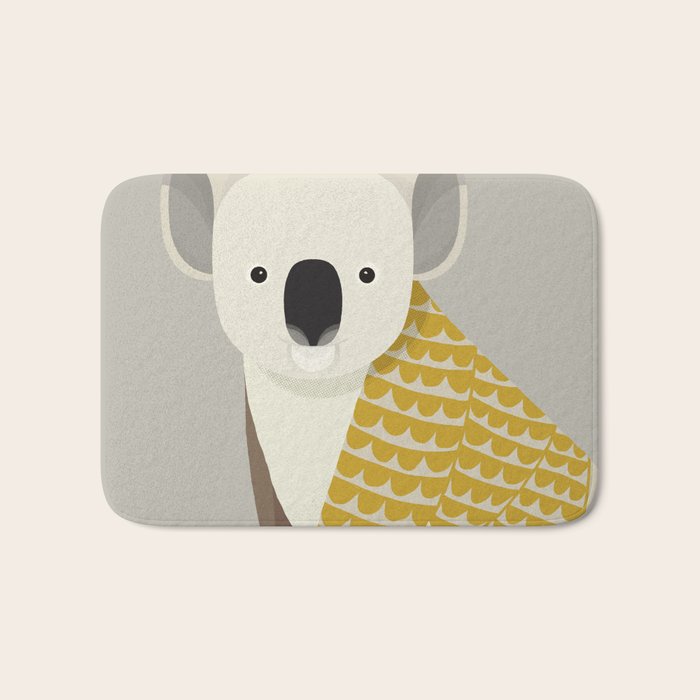 Whimsical Koala Bath Mat Gallery Image 1