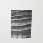 Layers - Contemporary Black and White Abstract Wall Hanging Gallery Image 1