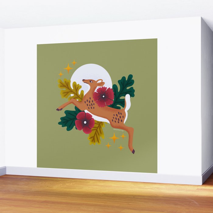Doe - Crepuscular Critters Wall Mural Gallery Image 2