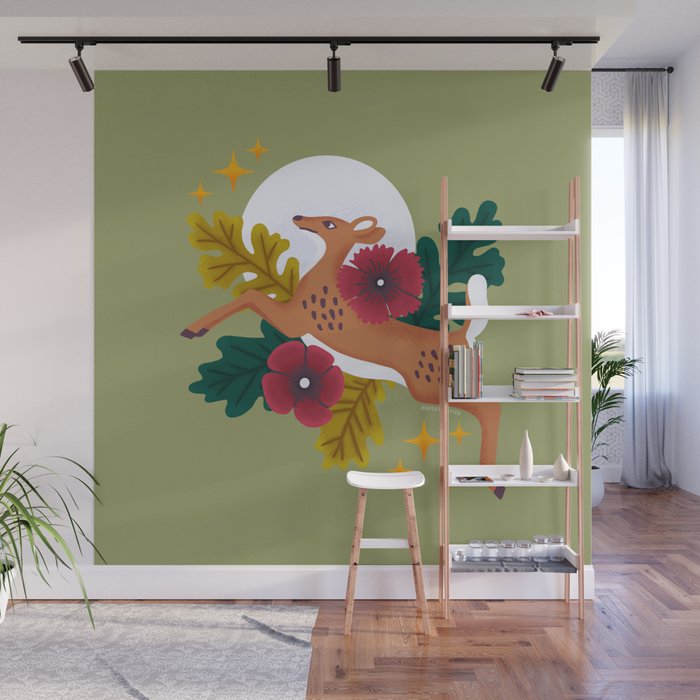 Doe - Crepuscular Critters Wall Mural Gallery Image 1