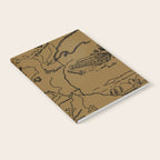 Vintage Map of Minnesota (1912) - Tan Notebook Gallery Image 2