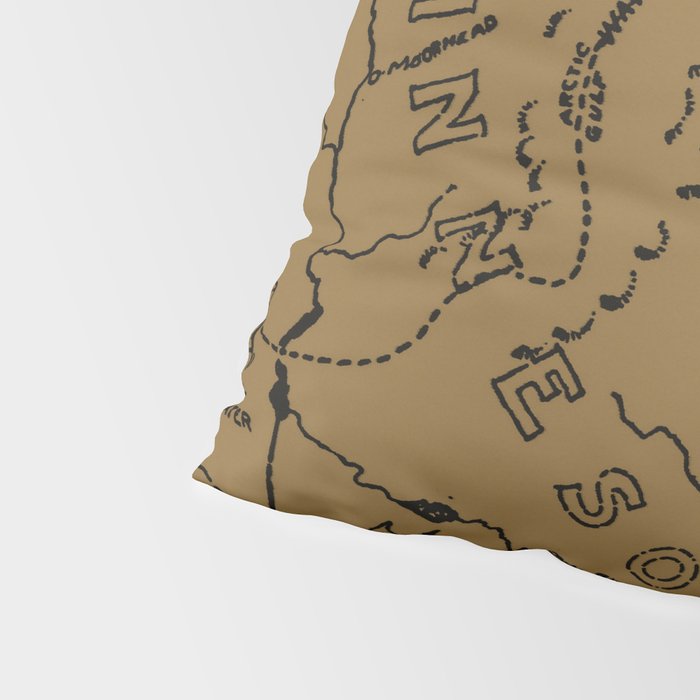 Vintage Map of Minnesota (1912) - Tan Pillow Sham Gallery Image 4