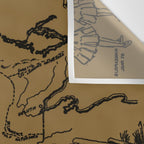 Vintage Map of Minnesota (1912) - Tan Wall Tapestry Gallery Image 3