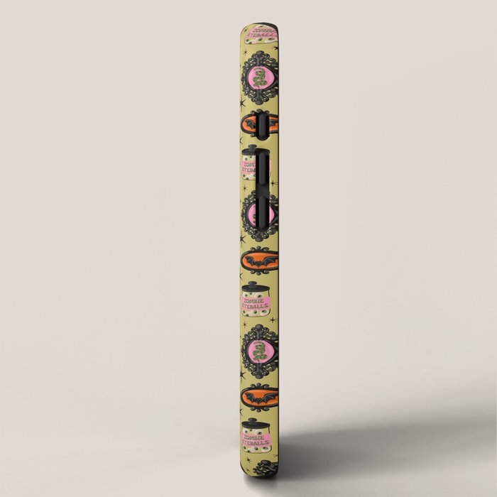 Eerie Oddities Halloween Pattern iPhone Case Gallery Image 2