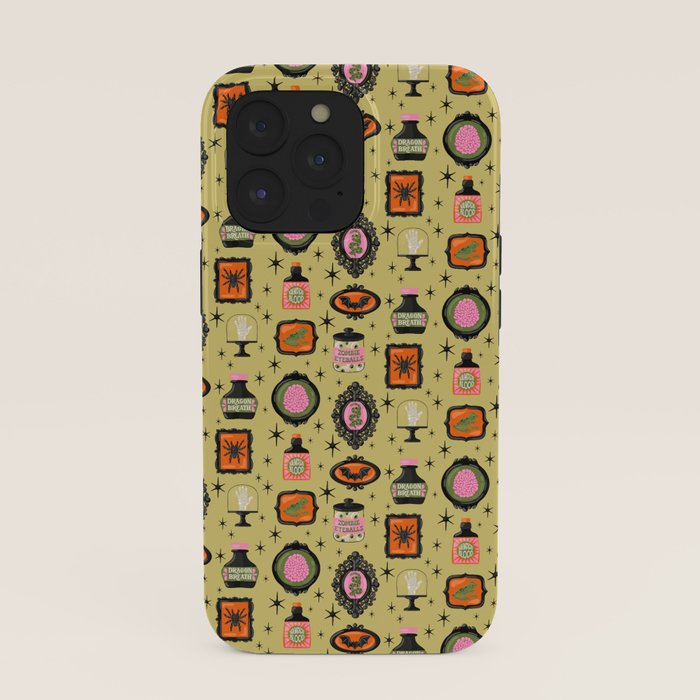 Eerie Oddities Halloween Pattern iPhone Case Gallery Image 39