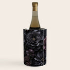 Midnight Floralscape Moody Baroque Opulent Flowers Wine Chiller Gallery Image 2