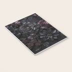 Midnight Floralscape Moody Baroque Opulent Flowers Notebook Gallery Image 3