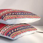 Kazak Southwest Caucasus Niche Rug Print Pillow Sham Gallery Image 3
