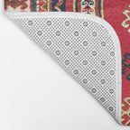 Kazak Southwest Caucasus Niche Rug Print Bath Mat Gallery Image 2