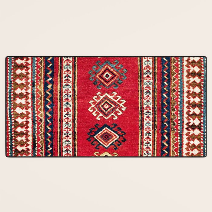 Kazak Southwest Caucasus Niche Rug Print Desk Mat Gallery Image 3