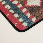 Kazak Southwest Caucasus Niche Rug Print Desk Mat Gallery Image 4