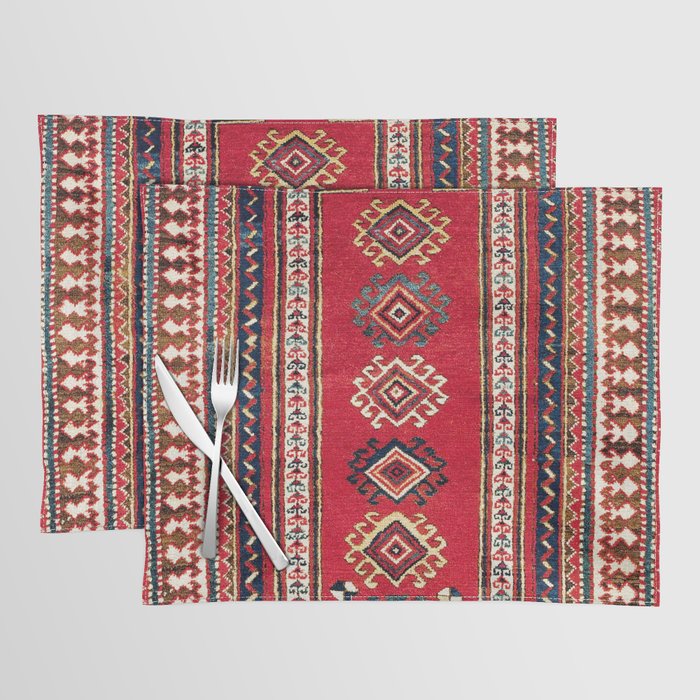 Kazak Southwest Caucasus Niche Rug Print Placemat Gallery Image 1