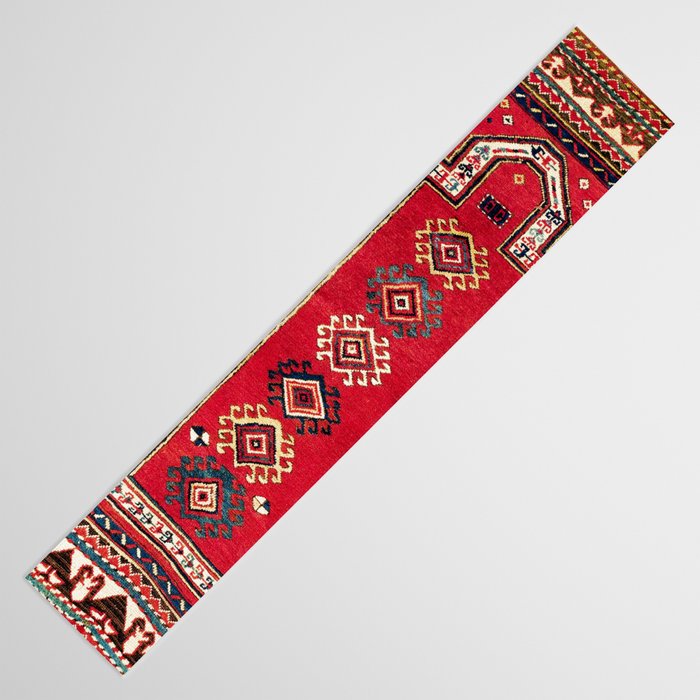 Kazak Southwest Caucasus Niche Rug Print Table Runner Gallery Image 3