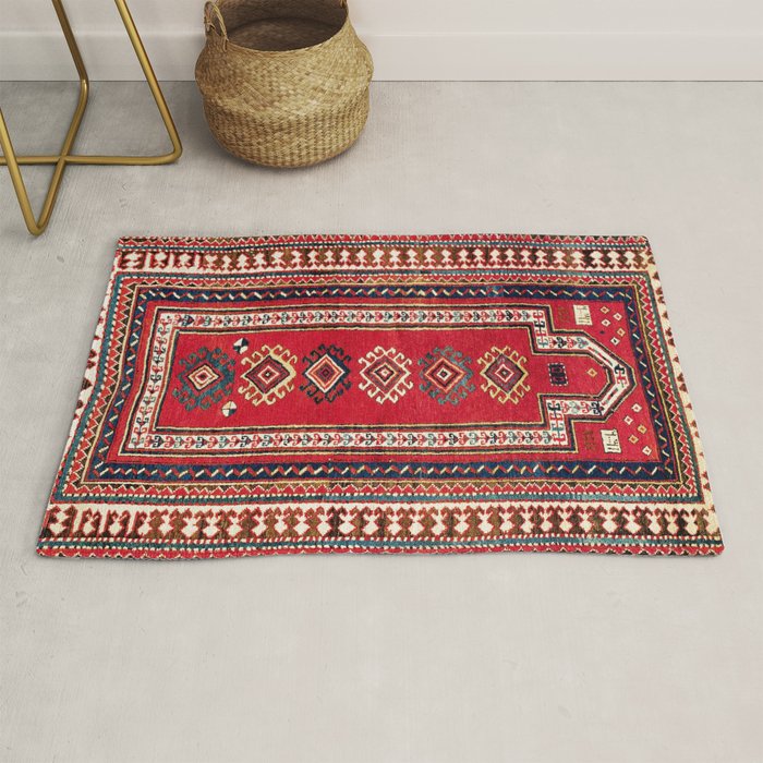 Kazak Southwest Caucasus Niche Rug Print Rug Gallery Image 1