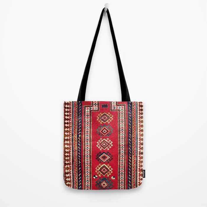 Kazak Southwest Caucasus Niche Rug Print Tote Bag Gallery Image 2