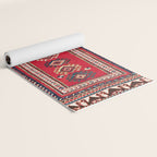 Kazak Southwest Caucasus Niche Rug Print Yoga Mat Gallery Image 2