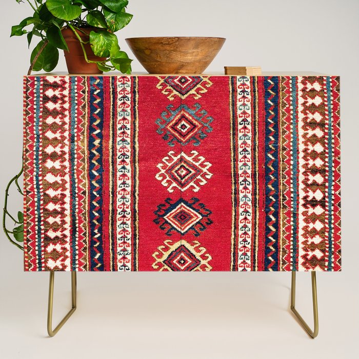 Kazak Southwest Caucasus Niche Rug Print Credenza Gallery Image 1